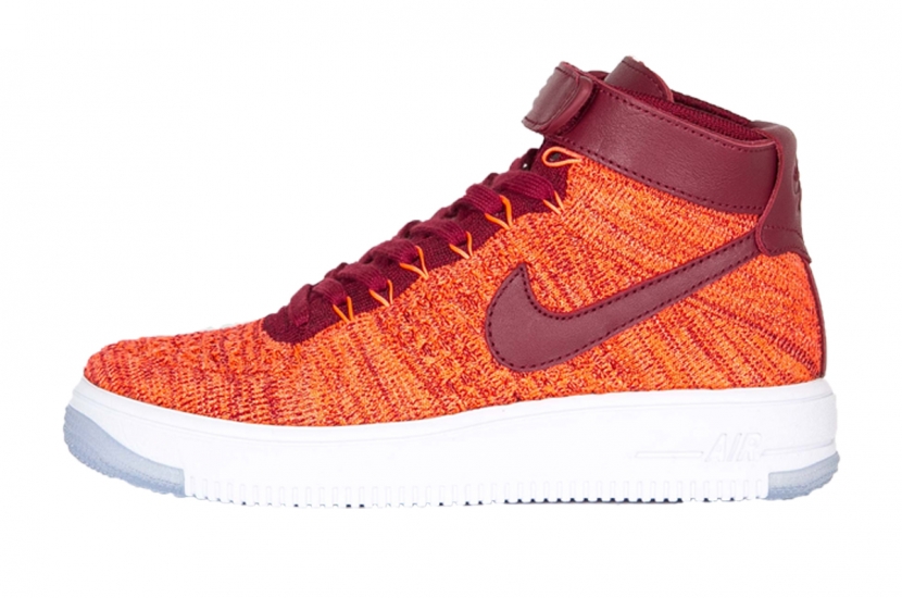 AIR FORCE 1 FLYNIT TOTAL CRIMSON [818018-800]