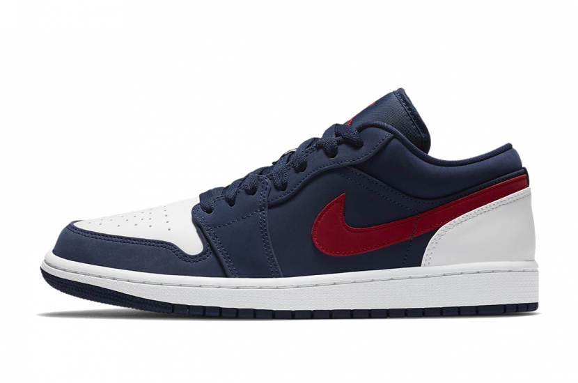 AIR JORDAN 1 LOW GS USA NAVY [CV9844-400]