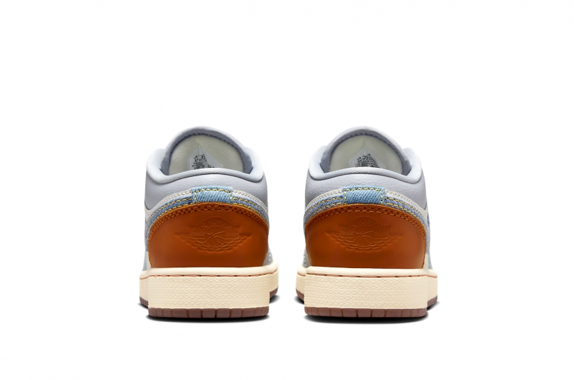AIR JORDAN 1 LOW REPAIRED DENIM SWOOSH GS [FZ5046-041]
