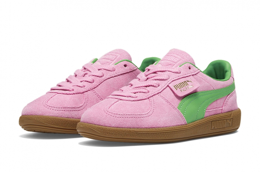 PUMA PALERMO PINK DELIGHT GREEN [397858-01]