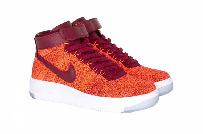 AIR FORCE 1 FLYNIT TOTAL CRIMSON [818018-800]