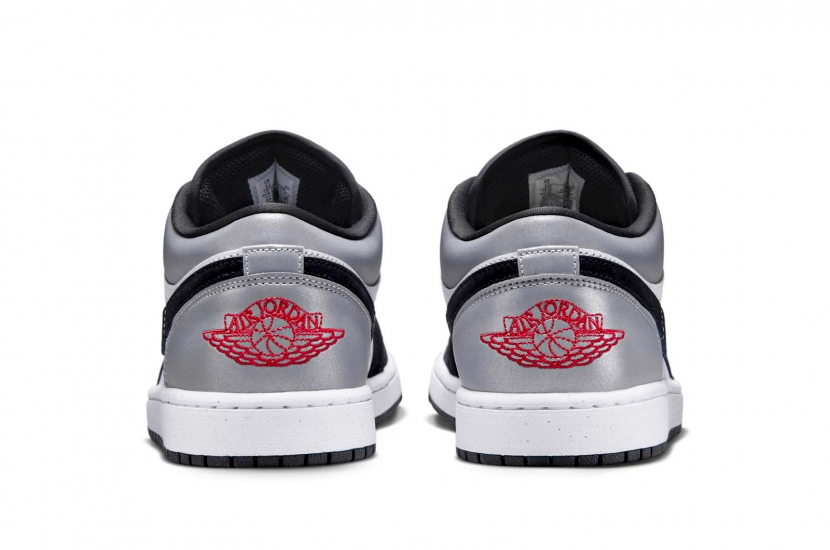 AIR JORDAN 1 LOW SE WHITE FIRE RED BLACK MATTE SILVER [HF3148-106] | [HF3188-106]