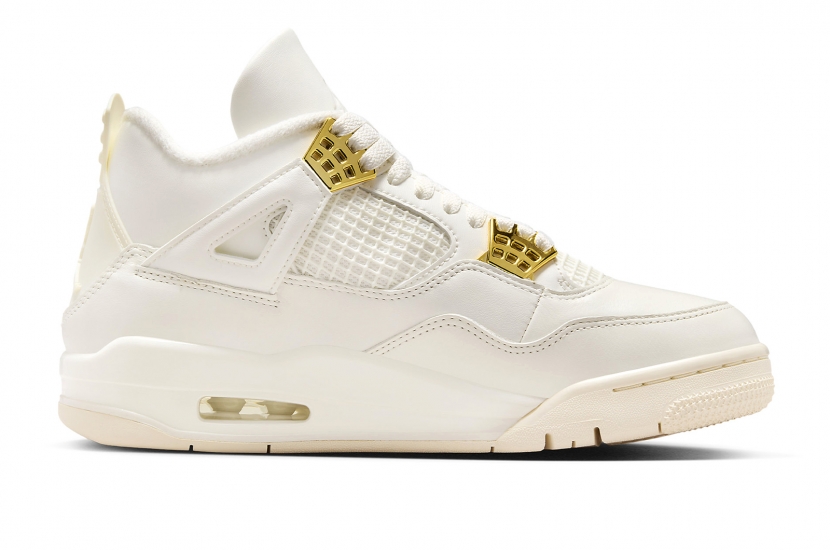 AIR JORDAN 4 RETRO METALLIC GOLD W [AQ9129-170]