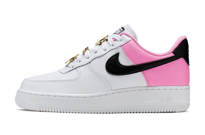 AIR FORCE 1 WHITE PINK BLACK [AA0287-107]