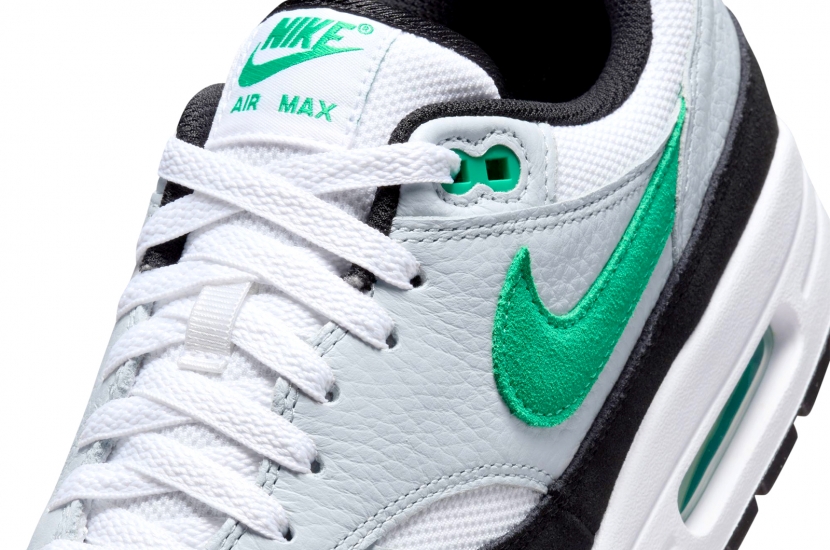 AIR MAX 1 WHITE BLACK STADIUM GREEN [FN6952-100]