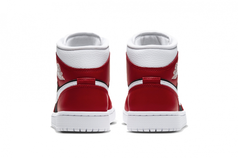 AIR JORDAN 1 MID GYM RED BLACK [BQ6472-601]