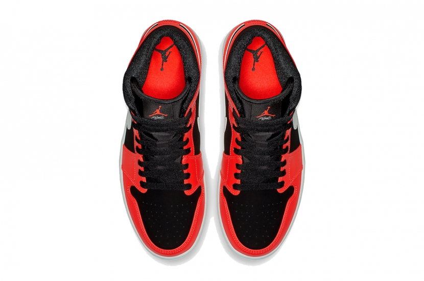 AIR JORDAN 1 MID GS INFRARED 23 [554725-061]