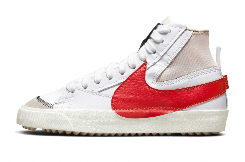 BLAZER MID '77 JUMBO WHITE HABANERO RED [DD3111-102]