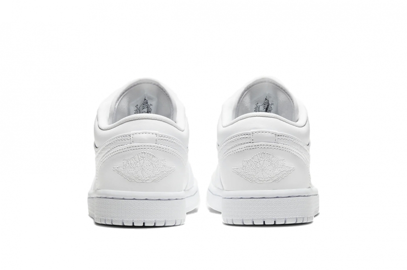 AIR JORDAN 1 LOW TRIPLE WHITE [AO9944-111] [553560-126] [553560-130]