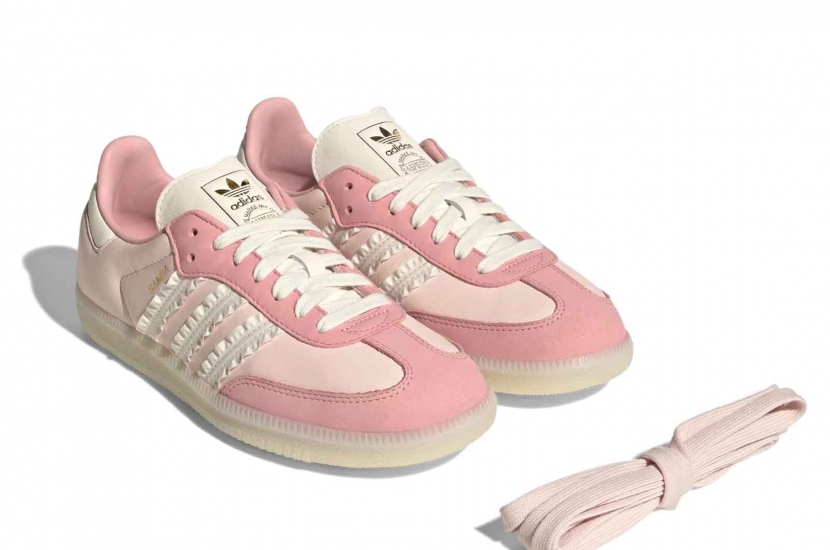 SAMBA RUFFLE STRIPES PACK WONDER MAUVE [JR8830]