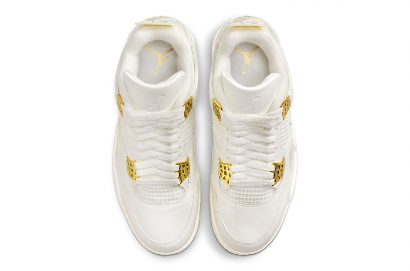 AIR JORDAN 4 RETRO METALLIC GOLD W [AQ9129-170]