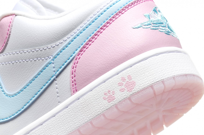 AIR JORDAN 1 LOW SE PAW PRINT PINK FOAM [HM3706-141]