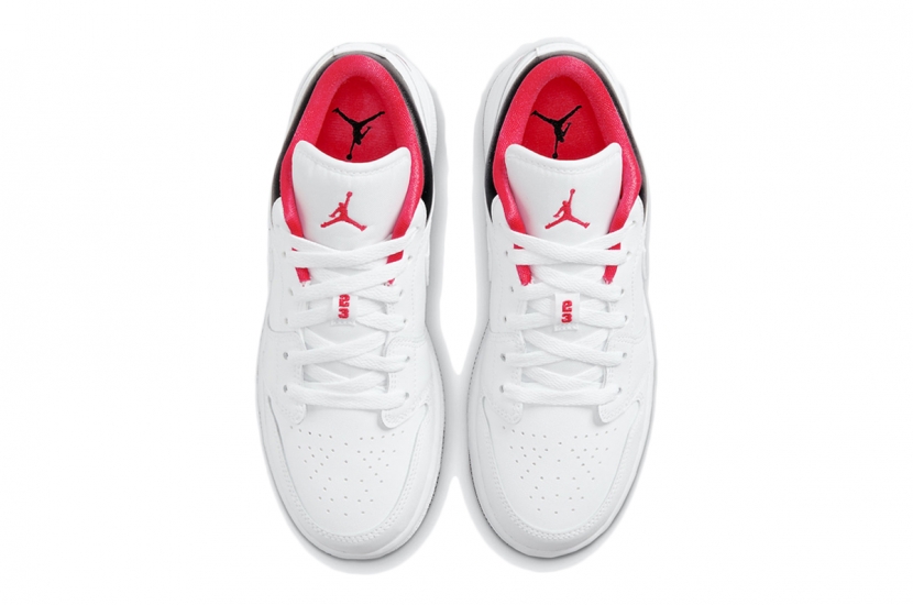 AIR JORDAN 1 LOW WHITE BLACK INFRARED [553560-160]