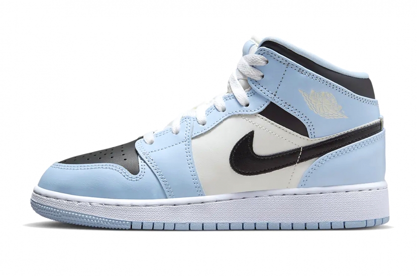 AIR JORDAN 1 MID ICE BLUE [555112-401]