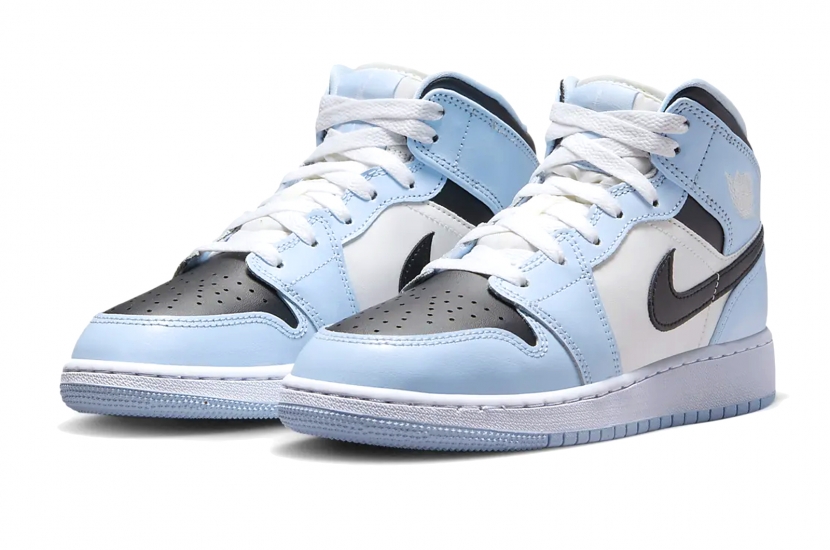 AIR JORDAN 1 MID ICE BLUE [555112-401]