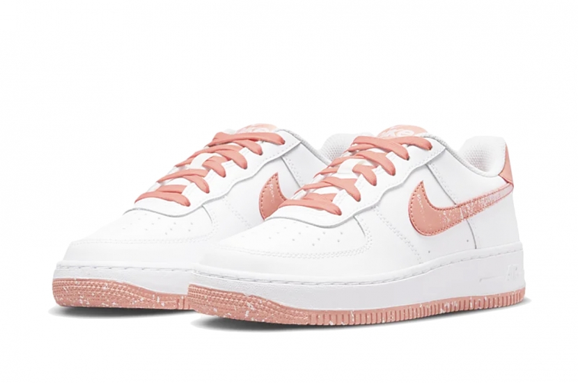 AIR FORCE 1 LV8 WHITE LIGHT MADDER ROOT GS [DM0985-100]