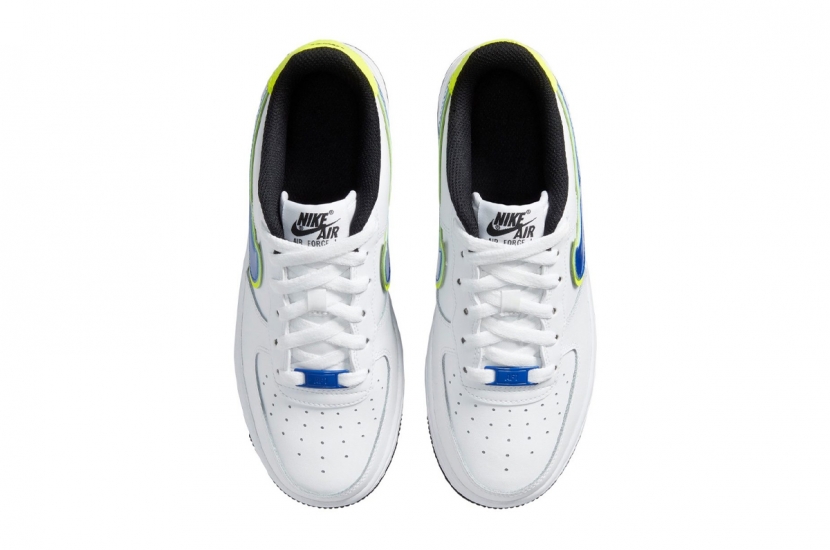 AIR FORCE 1 WHITE RACER/BLUE VOLT [DB1555-100]