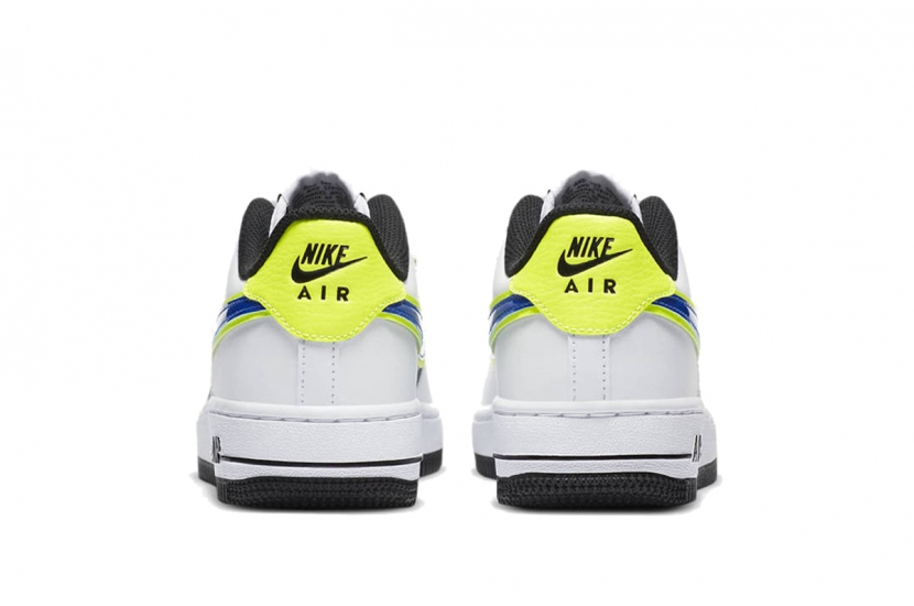 AIR FORCE 1 WHITE RACER/BLUE VOLT [DB1555-100]