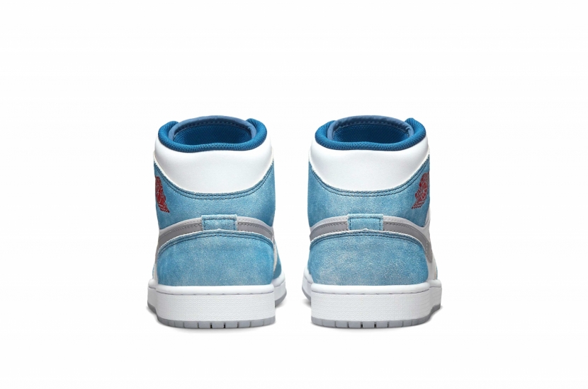 AIR JORDAN 1 MID FRENCH BLUE FIRE RED [DN3706-401]