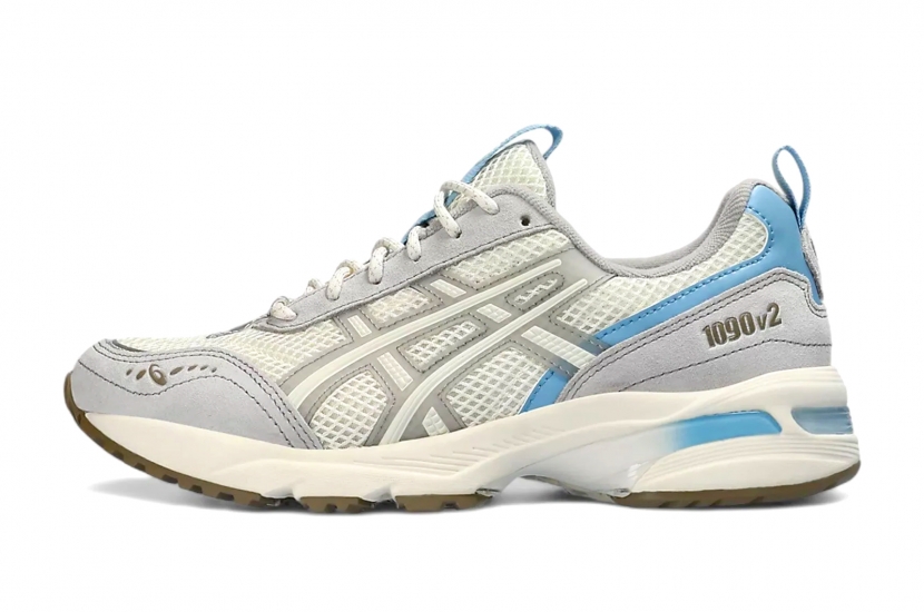 ASICS GEL-1090V2  CREAM/CEMENT GREY [ASI22A480101] (ONLINE)