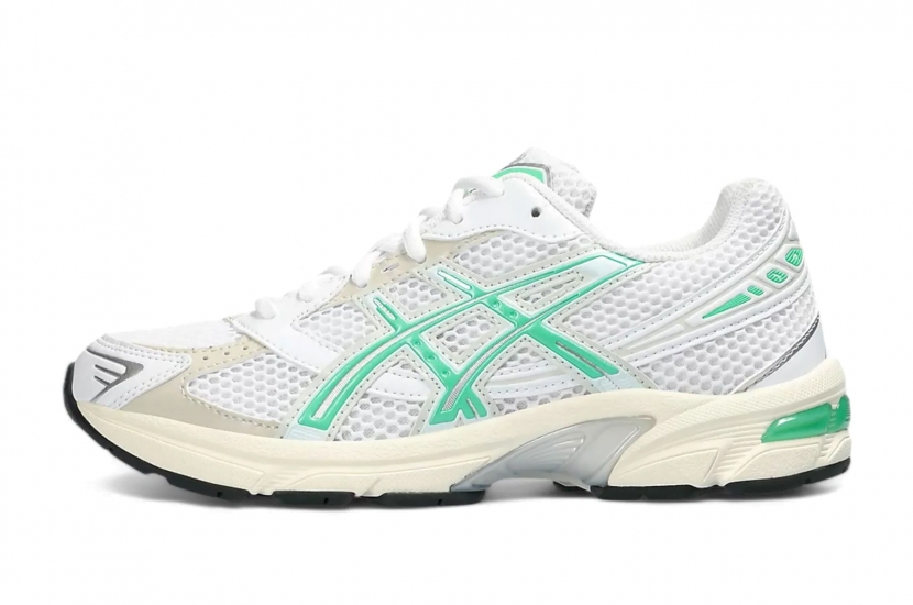 ASICS GEL-1130  WHITE/MALACHITE GREEN [ASI22A164114] (ONLINE)