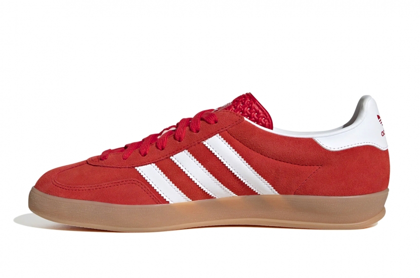 ADIDAS GAZELLE INDOOR BETTER SCARLET GUM [JI2063]