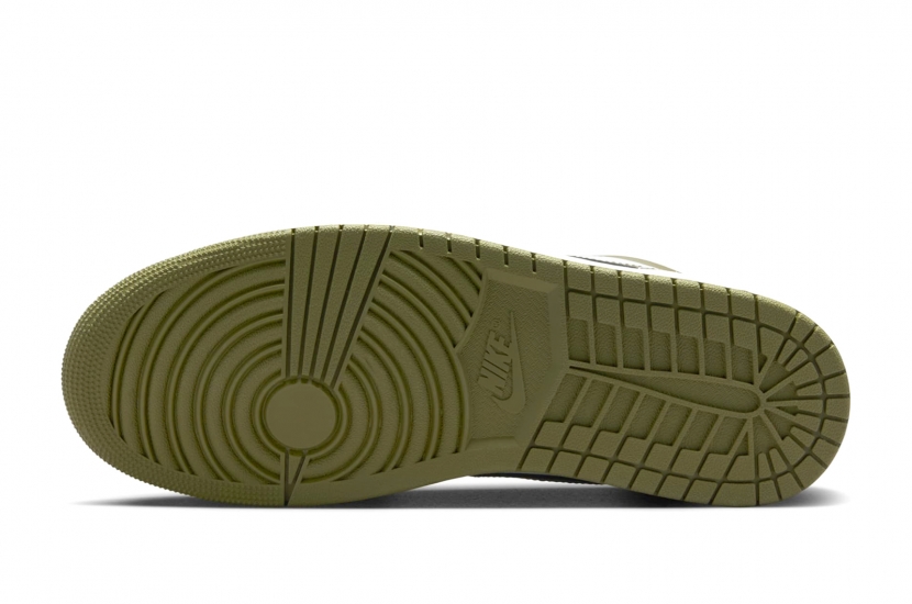  AIR JORDAN 1 LOW “MEDIUM OLIVE” [553558-092]