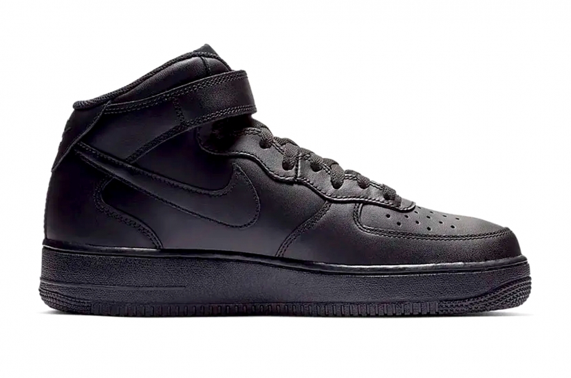 AIR FORCE 1 MID '07 TRIPLE BLACK [CW2289-001]