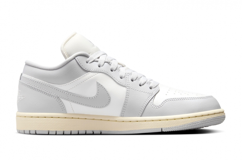 AIR JORDAN 1 LOW ‘LIGHT GREY SAIL’ [DC0774-103]