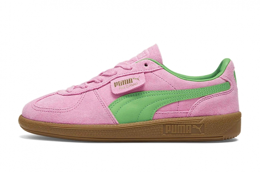 PUMA PALERMO PINK DELIGHT GREEN [397549-01]