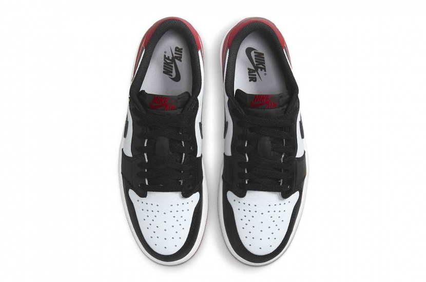 AIR JORDAN 1 RETRO LOW OG BLACK TOE [CZ0790-106]