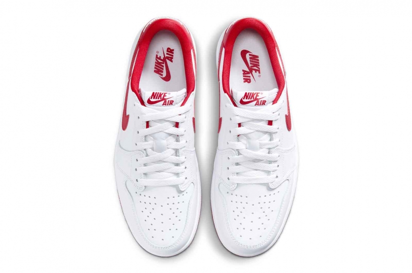 AIR JORDAN 1 RETRO LOW OG UNIVERSITY RED MEN'S [CZ0790-161]