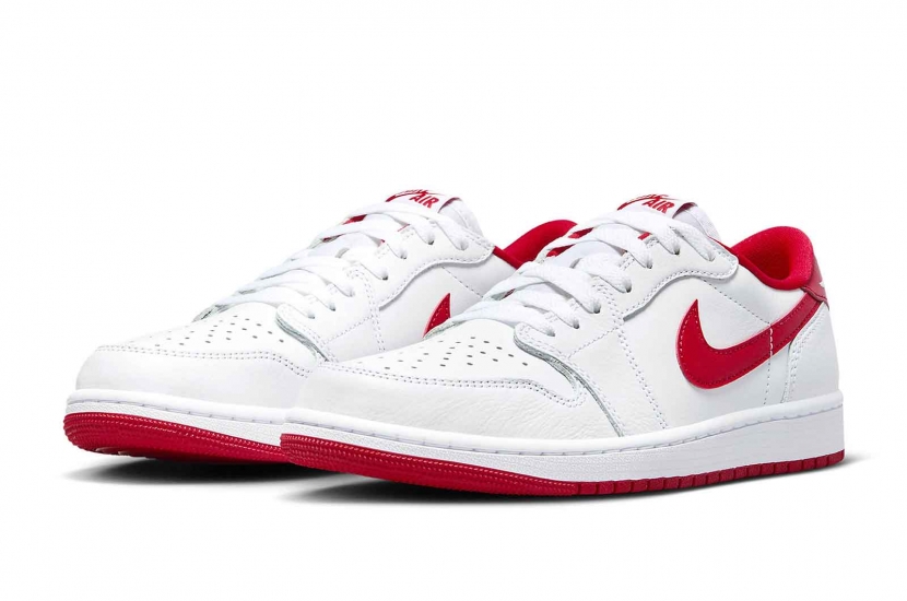 AIR JORDAN 1 RETRO LOW OG UNIVERSITY RED MEN'S [CZ0790-161]