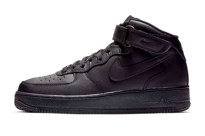 AIR FORCE 1 MID '07 TRIPLE BLACK [CW2289-001]