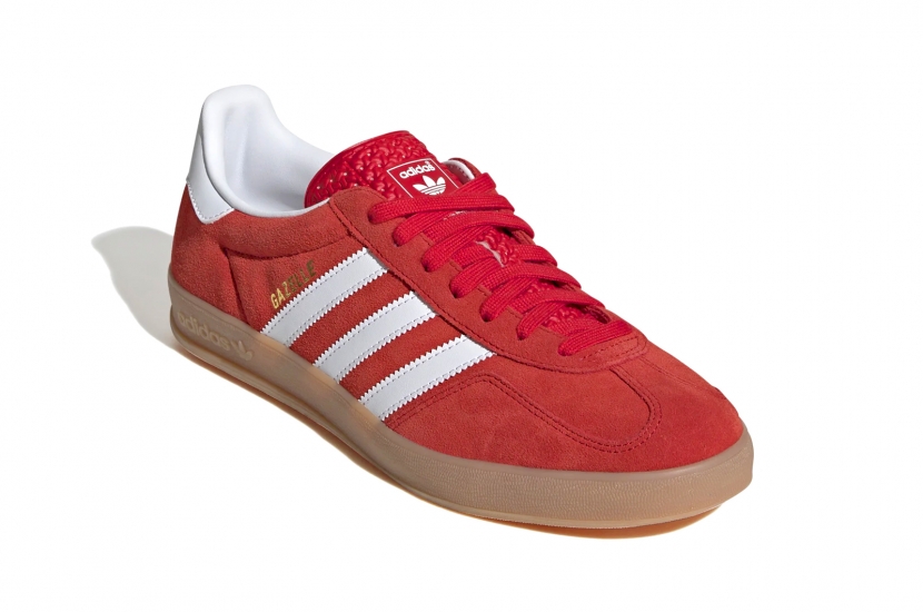 ADIDAS GAZELLE INDOOR BETTER SCARLET GUM [JI2063]