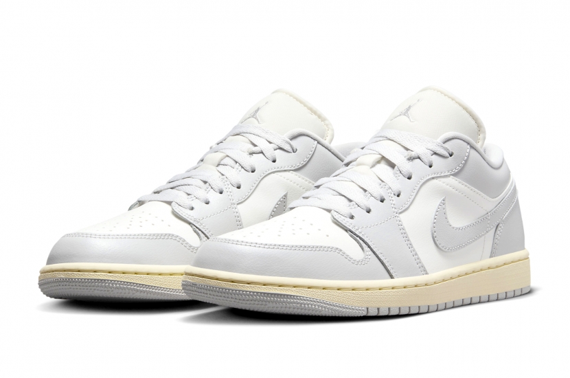 AIR JORDAN 1 LOW ‘LIGHT GREY SAIL’ [DC0774-103]