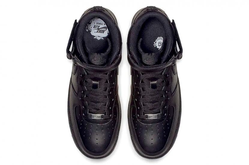 AIR FORCE 1 MID '07 TRIPLE BLACK [CW2289-001]