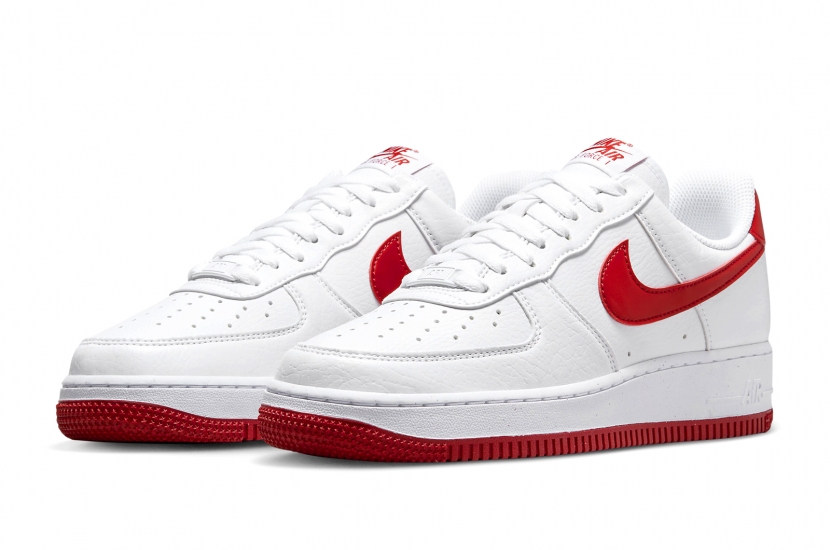 AIR FORCE 1 LOW '07 NEXT NATURE WHITE VOLT GYM RED [DV3808-105]