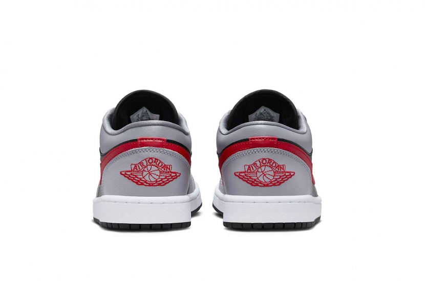 AIR JORDAN 1 LOW CEMENT GREY FIRE RED [FZ4183-002]