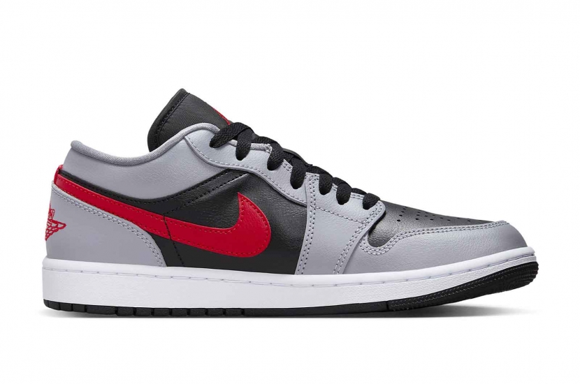 AIR JORDAN 1 LOW CEMENT GREY FIRE RED [FZ4183-002]