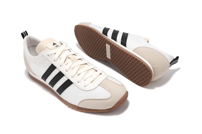 ADIDAS NEO VS JOG 2.0 WHITE TAN [JI2436]