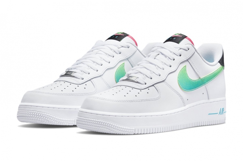 AIR FORCE 1 LOW WHITE AQUAMARINE GS [DJ5154-100]