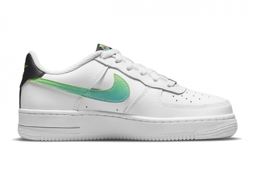 AIR FORCE 1 LOW WHITE AQUAMARINE GS [DJ5154-100]