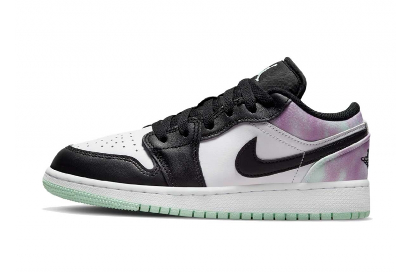 AIR JORDAN 1 LOW EASTER PASTEL TIE-DYE (GS) [DQ2514-100]