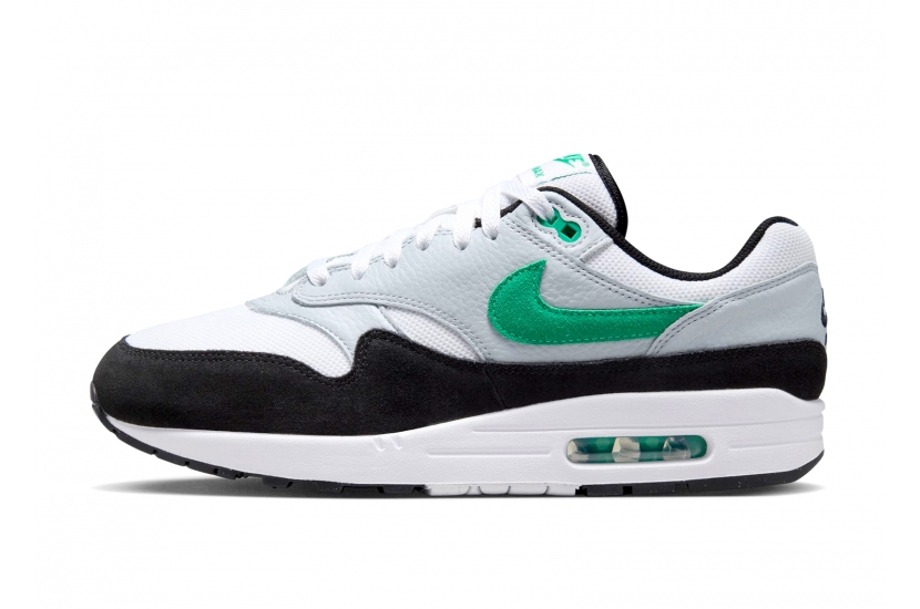 AIR MAX 1 WHITE BLACK STADIUM GREEN [FN6952-100]