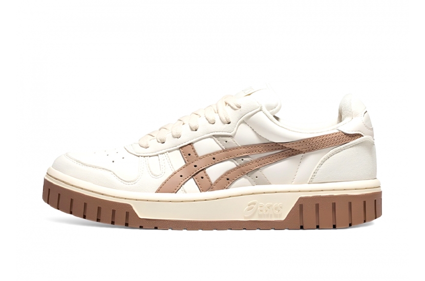 ASICS COURT MZ RETRO CASUAL WHITE BROWN [1203A127-105]