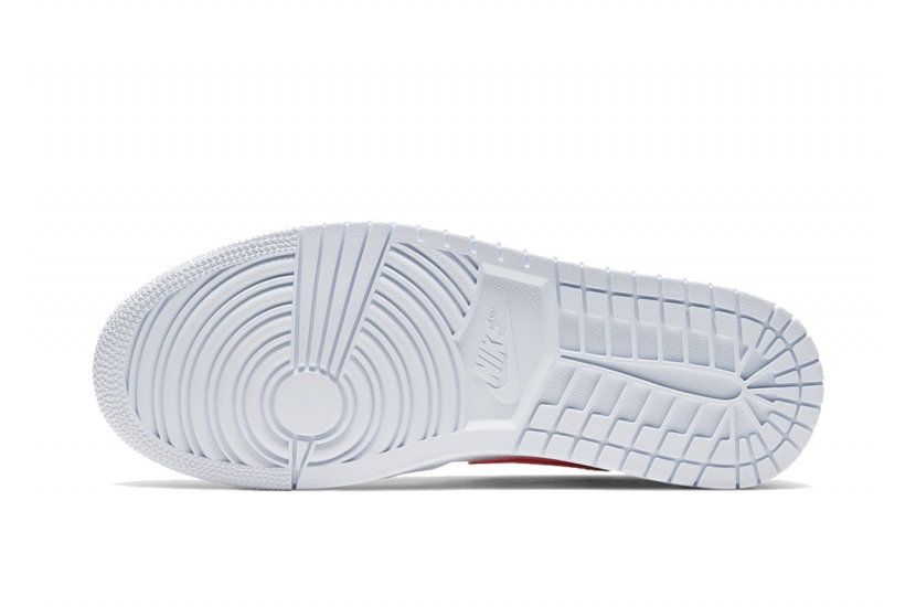 AIR JORDAN 1 LOW WHITE UNIVERSITY RED [AO9944-161]