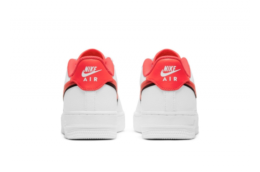 AIR FORCE 1 LV8 GS DOUBLE SWOOSH BRIGHT CRIMSON [CW1574-101]