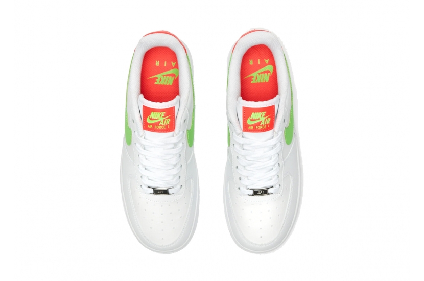 AIR FORCE 1 LOW LASER CRIMSON / GREEN STRIKE [CT4328-100]