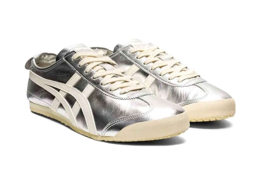 ONITSUKA TIGER MEXICO 66 SILVER OFF WHITE [1183b566-021]